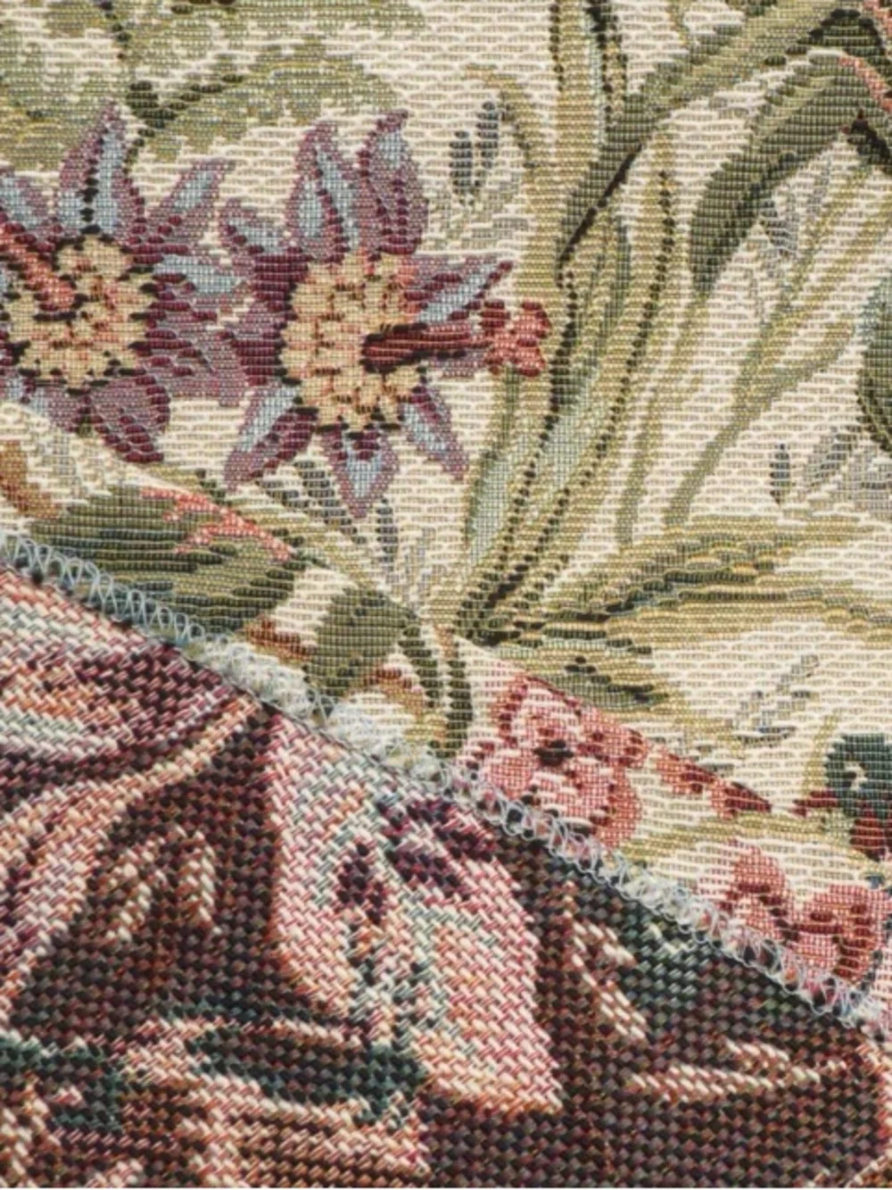 Table Runner - Exotic Birds and Flowers